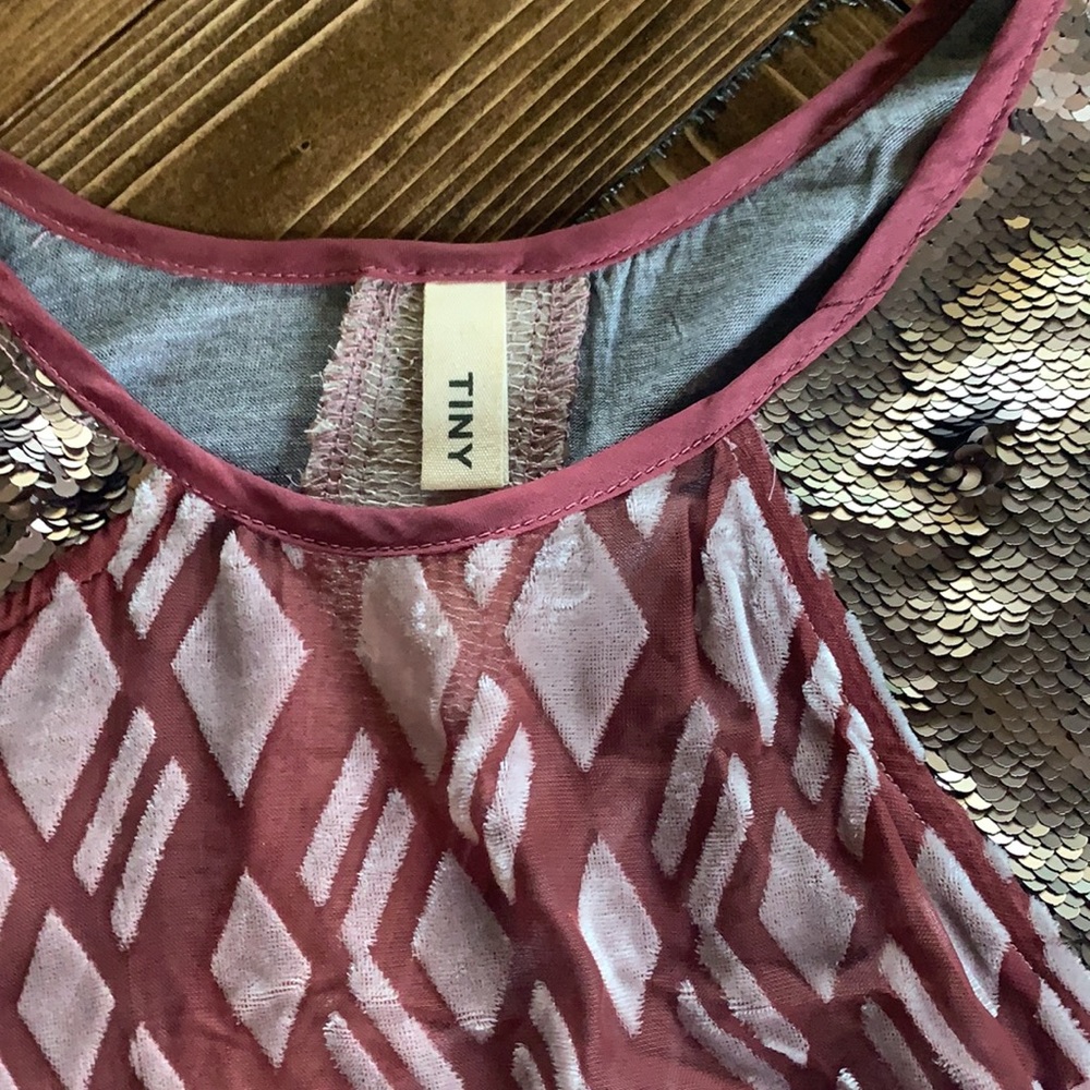 Tiny Brand Super Soft Jersey Patchwork Tee - image 2